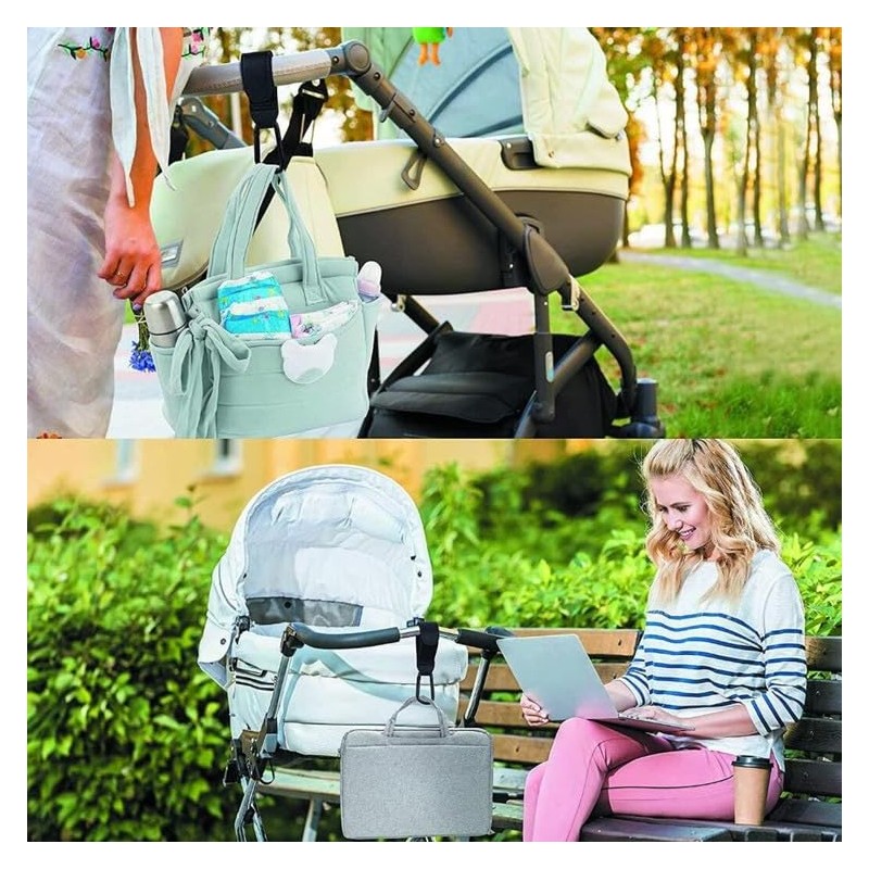UWSTE Snack Tray Compatible with Nuna Mockingbird, Adjustable Stroller Snack