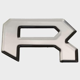 Malibu Boat Raised Emblem Decal 5922150 | Ride R Silver Sticker