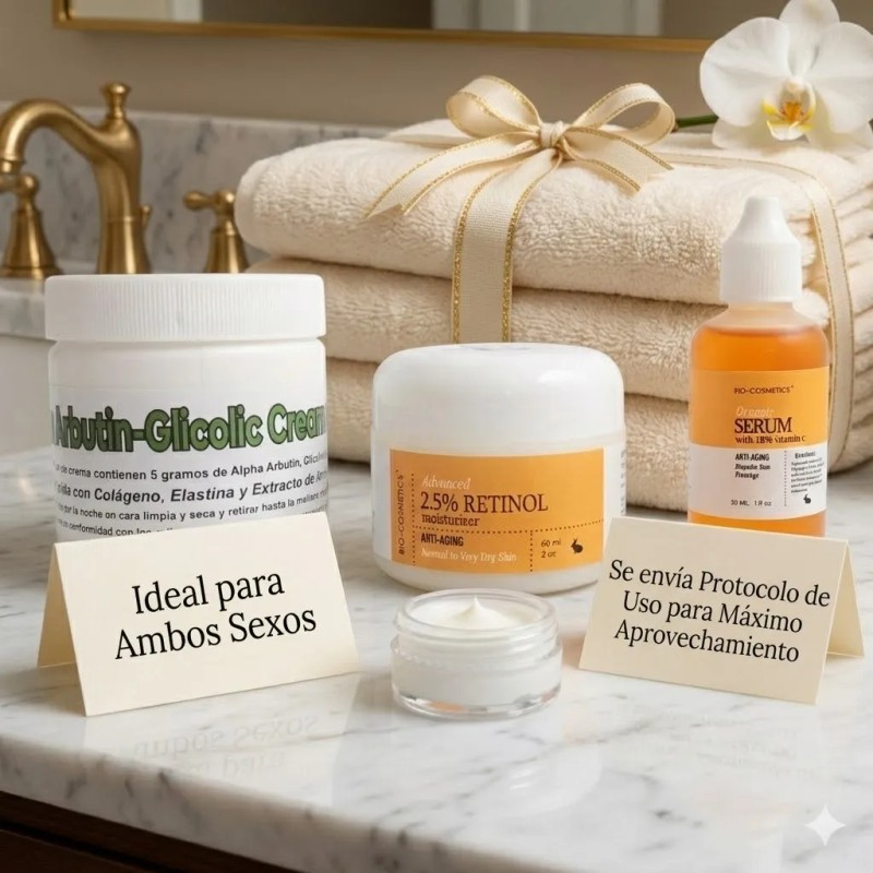 Crema Aclarante Desmanchadora Pack Productos
