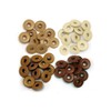 We R Memory Keepers Eyelets for Scrapbooking, Brown, Wide