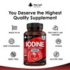 Iodine Tablets 100% RI - Vegan High Strength 180 Tablets