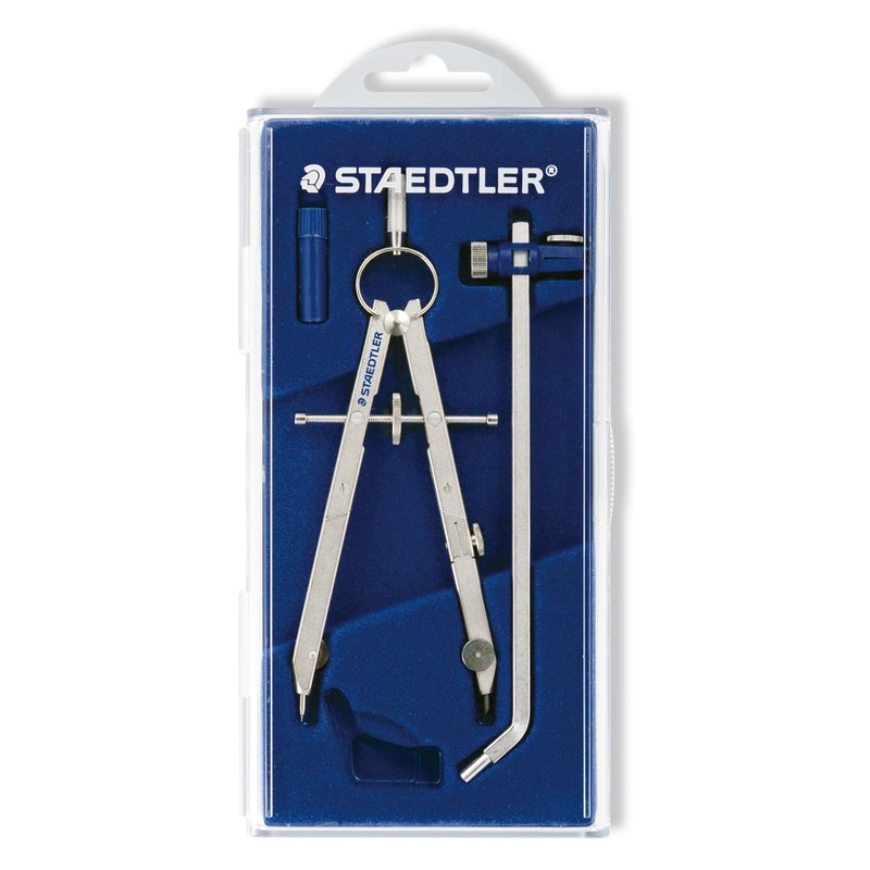 Staedtler Mars Comfort, Professional Drafting, Drawing Compass with Extension Arm,