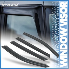 M-AUTO Outside Mount Window Visors Compatible with 20-23 Subaru Outback Premium, Limited, Touring, Tape-On Rain Guards Shields, 4 PCs