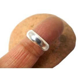 925 Sterling Silver Adjustable Toe Ring (TR1261153) - Gift Boxed, Sterling Silver