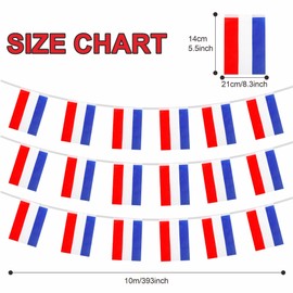 Netherlands Flags Bunting Nederlanden Bunting Oly 2024 Decorations 10m 30 Flags, Nederlanden Flags Banner Netherlands Bunting for Oly Games 2024 Sports Events National Day Party Decorations