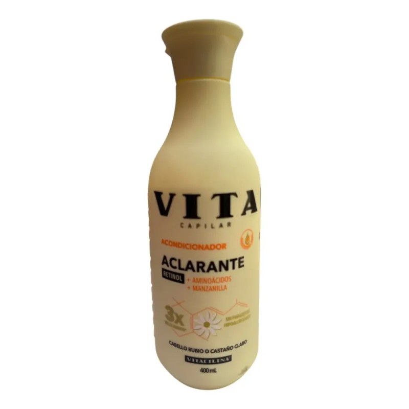 Vitacilina Shampoo + Acondicionador Aclarante Sin Parabenos