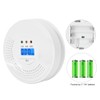 LCD Display Carbon Monoxide Alarm Detector Voice Type CO Smoke