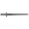 Surtek 122210 Regla de bolsillo de acero inoxidable 6"