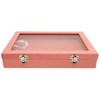 Pin Display Case Clear Dustproof Medal Display Case Frame for