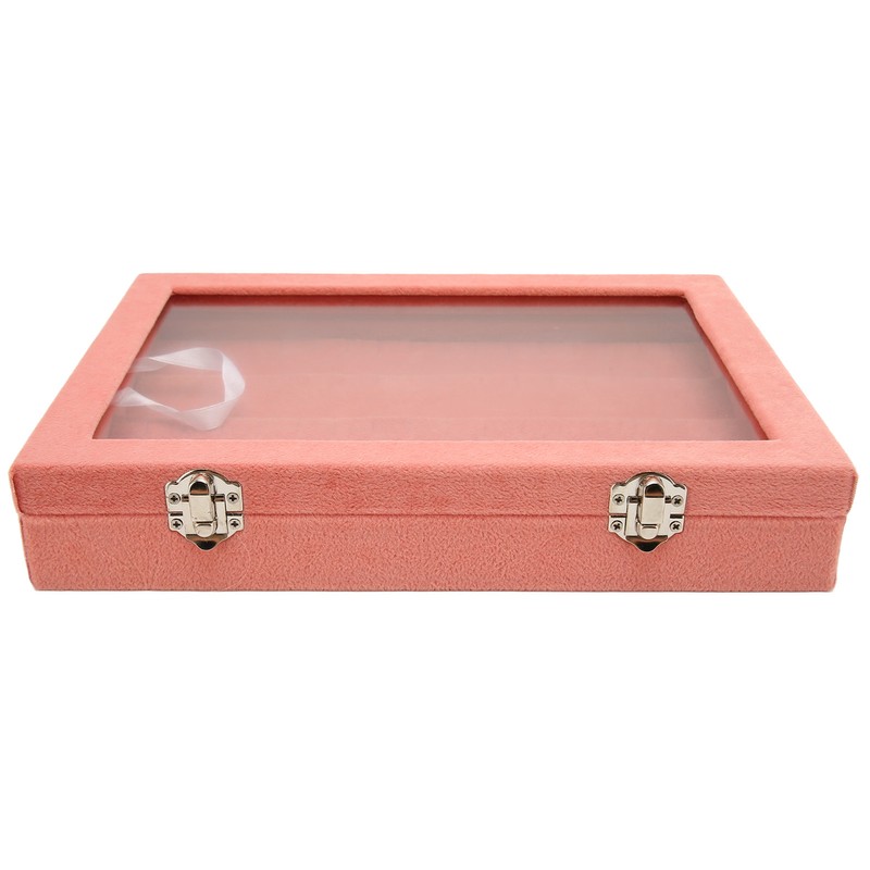 Pin Display Case Clear Dustproof Medal Display Case Frame for
