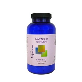 Wyndmere Lavender Garden Bath Salts - Made with 100% Pure Therapeutic Essential Oils and European Sea Salts - Soothing and Relaxing - 24oz
