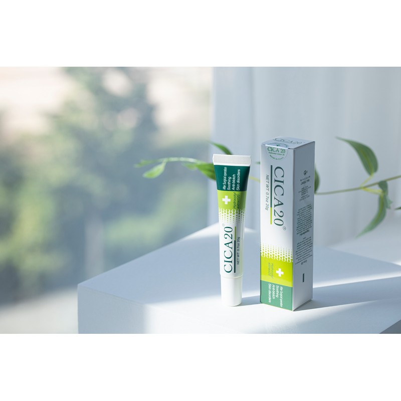 Sica 20 (Headquarters certified branch) Cica20 Cica Cream 20g Centella