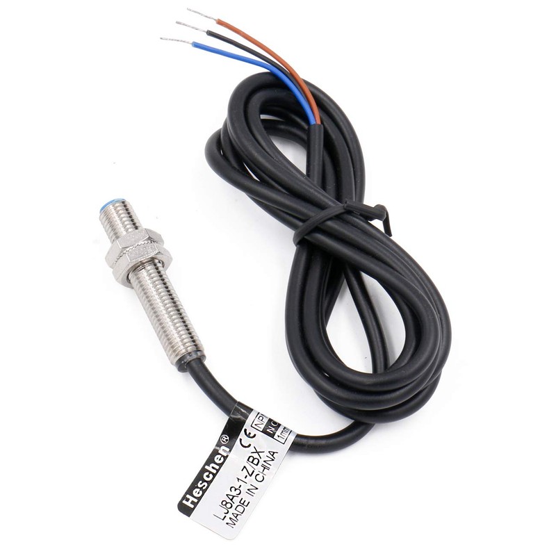 Heschen M8 Proximity Sensor Switch, 5VDC 200mA, NPN NO, 1mm