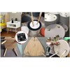Coshar 4 Sets Flat Furniture Leg Mounting Plates Sofa Leg