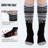 OutdoorMaster Unisex Merino Wool Ski Socks for Men/Women (OTC) Non-Slip