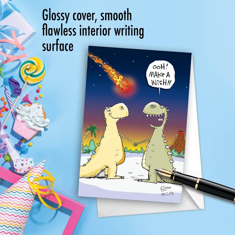 NobleWorks - Funny Birthday Greeting Card with 5 x 7