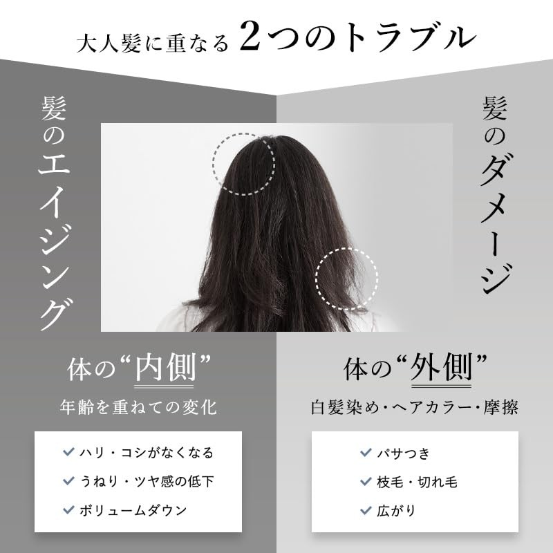 KAMIKA Kamika Cream Shampoo [1 Serve, Travel Damage Repair, Moisturizing,