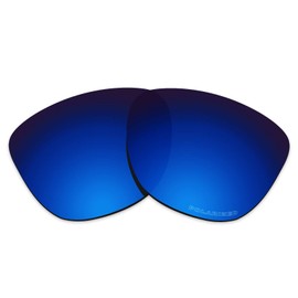 Alphax Deep Water Optimized Polarized Engraved Replacement Lenses for Oakley Frogskins
