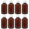DistrEbution Empty Bottle Laboratory Bottle 250 ml Brown with Lid