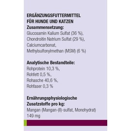 NEKTON -Pro-Active | To Support the Musculoskeletal System of Dogs and Cats | Made in Germany (250g)