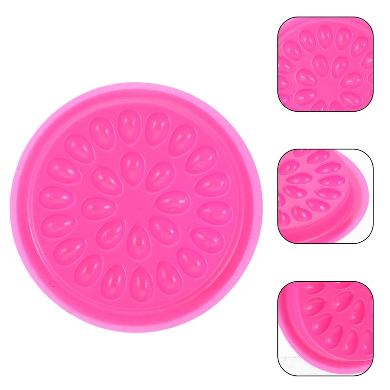 Pack of 20 Eyelashes Glue Pad Plastic Shape Glue Pad