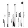 VortecSys Telescoping Magnetic Pickup Tool Set, 4Pcs Round and Square