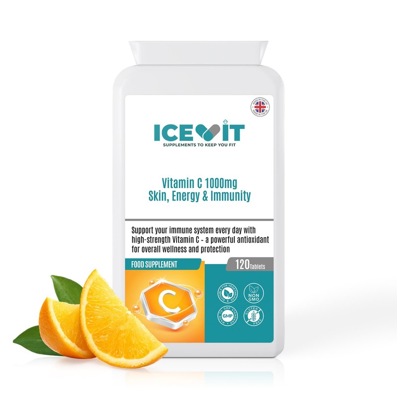 Vitamin C 1000mg – 120 Tablets | High Strength Immune