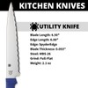 Spyderco Lightweight Kitchen Utility Knife with 6.5" MBS-26 Stainless Steel