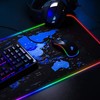 DE RGB Mouse Pads World Map