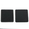JCBIZ 25pcs Sofa Cushion Sheet Sticker Pads 60x60mm Rectangular Black