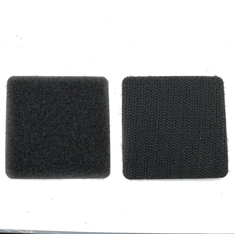 JCBIZ 25pcs Sofa Cushion Sheet Sticker Pads 60x60mm Rectangular Black