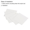 PATIKIL Aluminium Oxide Ceramic Sheet Square Cooling Pad Insulation Sheet