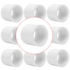 Lswteiz 10Pack 1-1/4"x 1" PVC DWV Reducing Bush Adapter Pipe