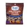 Sweet Smiles Milk Chocolate Sea Salt Caramels, 4 Ounce Snack