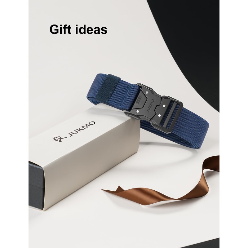 JUKMO Quick Release Belt, Work Belt, Men's Tactical Belt, Military