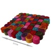 Maharanis Felt Trivet 20 cm Handmade Pure Wool Heat Resistant