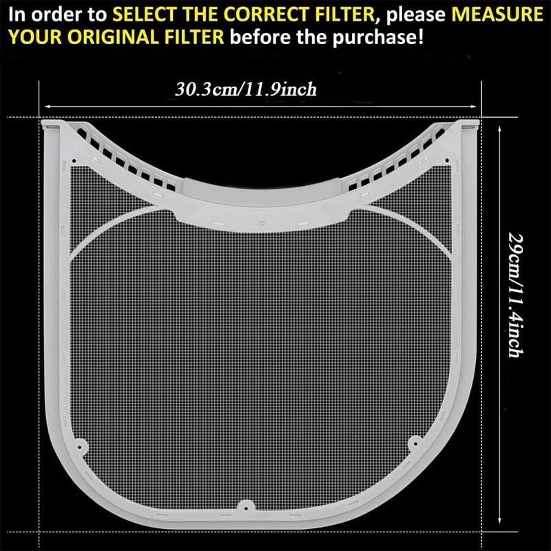 5231EL1003B Dryer Lint Filter Compatible with Lg Dryer Vent Lint