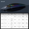 DAIWA Shoreline Shiner Z Set Upper 145S-DR Lime Chart Konoshiro