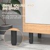 EURXLQ 2 Adjustable Furniture Feet, Table Legs, Metal Feet for