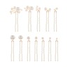 Pearl Bridal Hair Pins Handmade Wedding Accessories for Brides Women
