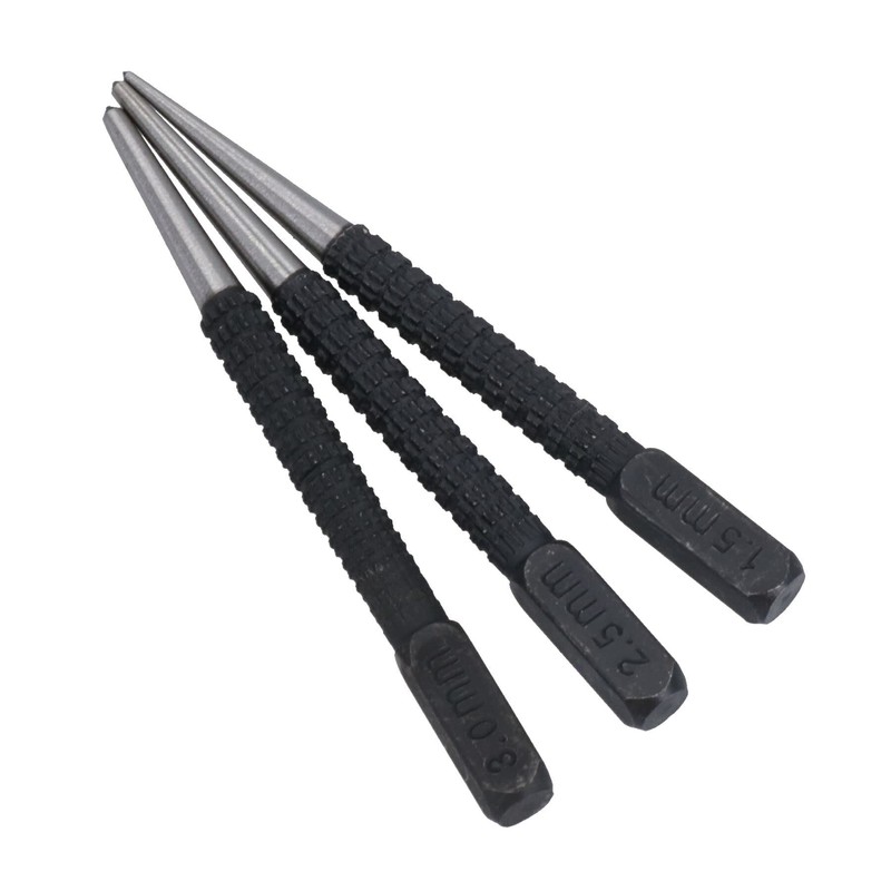 Centre Punch/Dot Marking 3pc Metal Marking Centre Wood Scribe Nail