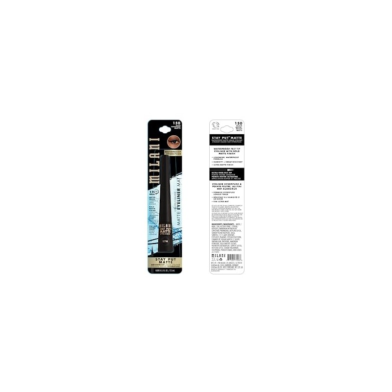 Stay Put Matte Liquid Eyeliner - Waterproof Liquid Eyeliner Pen,