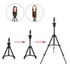 Tripod Wig Head Mold Holder Stand Bracket Aluminum Alloy False