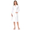 TowelSelections Womens Waffle Robe, Kimono Spa Bathrobe Soft Bath Robe
