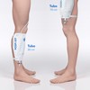 AIESI® Urine Bag Leg Bag Reusable Capacity 750 ml 30