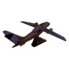 Dornier 328 Mahogany Wood Desktop Airplane Model