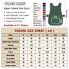 LINEN CLOSET Womens Tabards with Pockets for Men Ladies Cleaning