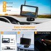 Inefala Wireless Reversing Camera with 5 Inch HD IPS Monitor,