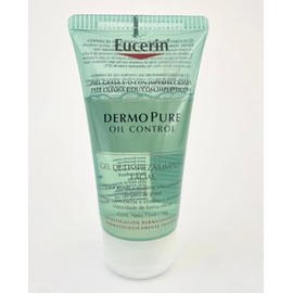 Eucerin DermoPure Oil Control, Gel Limpiador Facial para Piel Oleosa y Acnéica, 75 ml