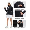 fit space Women's Softshell Jacket, Fleece Lined Warm Lightweight Windbreaker,